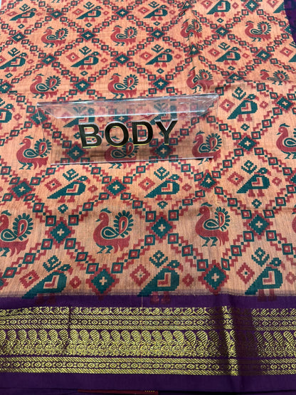 Pure Cotton Silk Saree