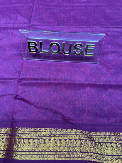 Pure Cotton Silk Saree