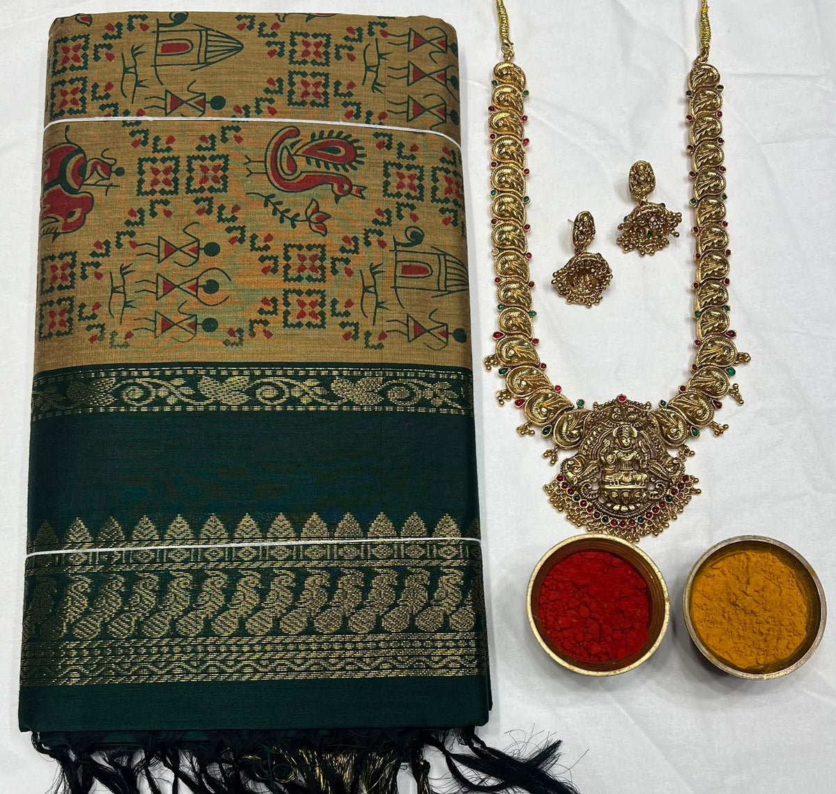 Pure Cotton Silk Saree