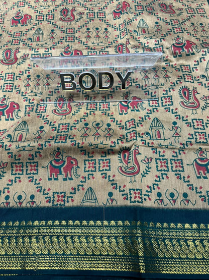 Pure Cotton Silk Saree