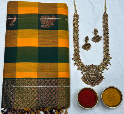 Pure Cotton Silk Saree