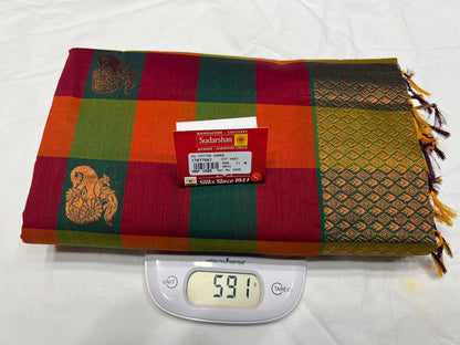 Pure Cotton Silk Saree