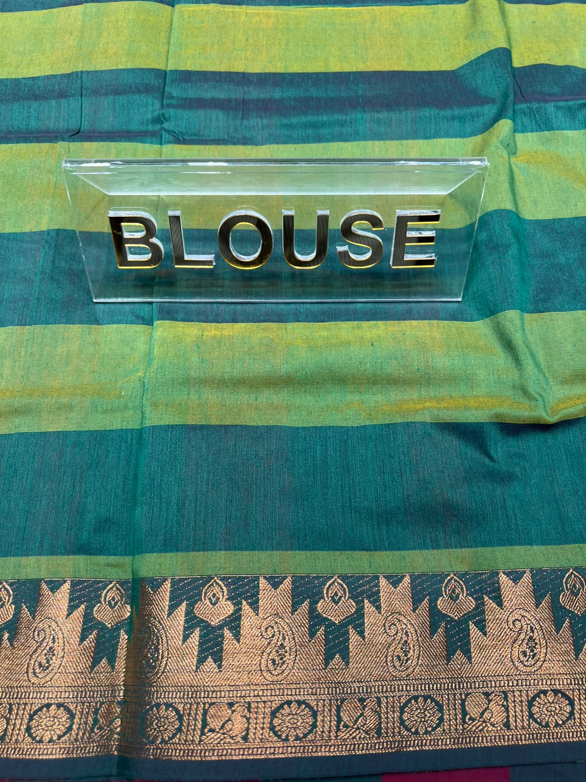 Pure Cotton Silk Saree