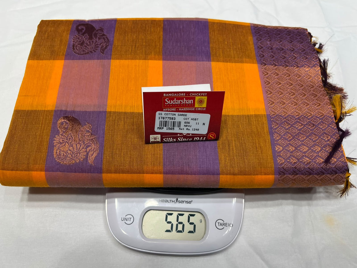 Pure Cotton Silk Saree