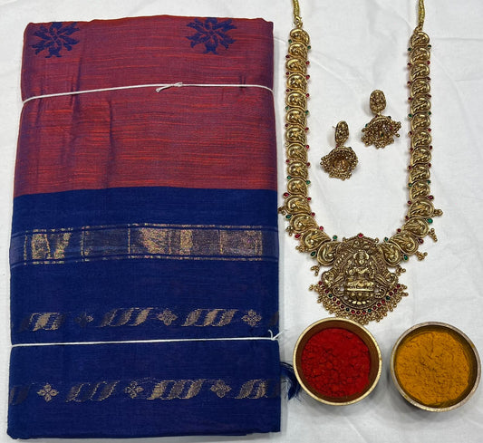 Pure Cotton Silk Saree