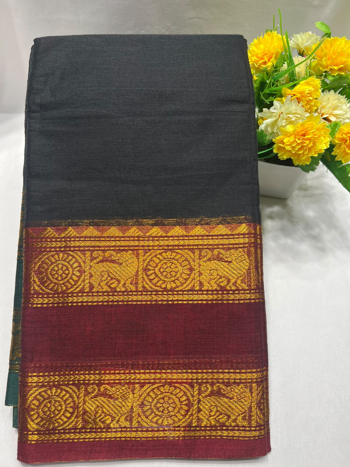 Pure Cotton Silk Saree