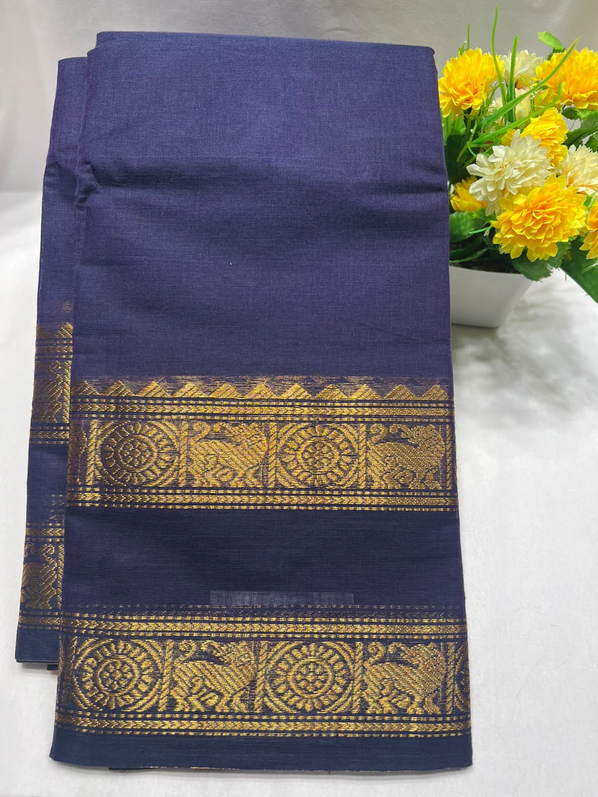 Pure Cotton Silk Saree