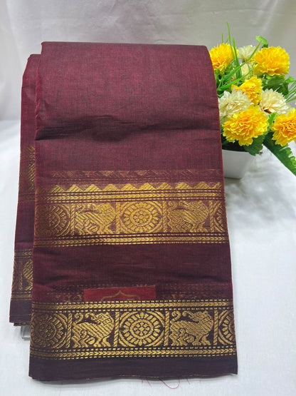 Pure Cotton Silk Saree