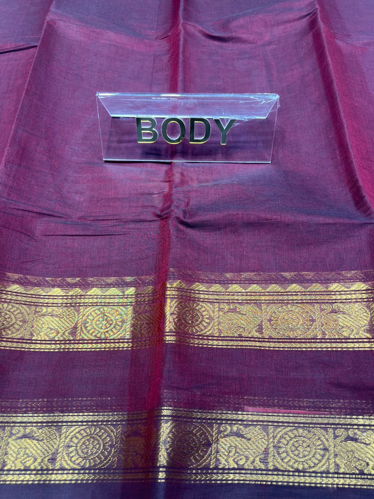 Pure Cotton Silk Saree