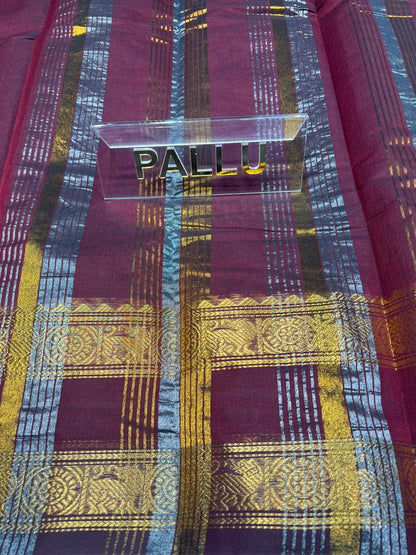 Pure Cotton Silk Saree