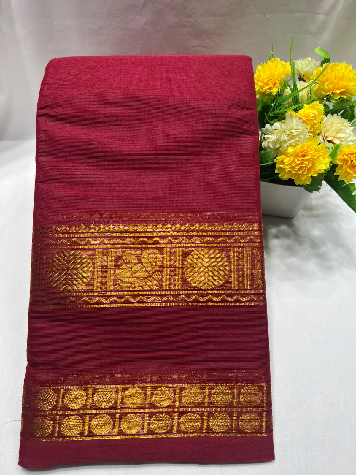 Pure Cotton Silk Saree