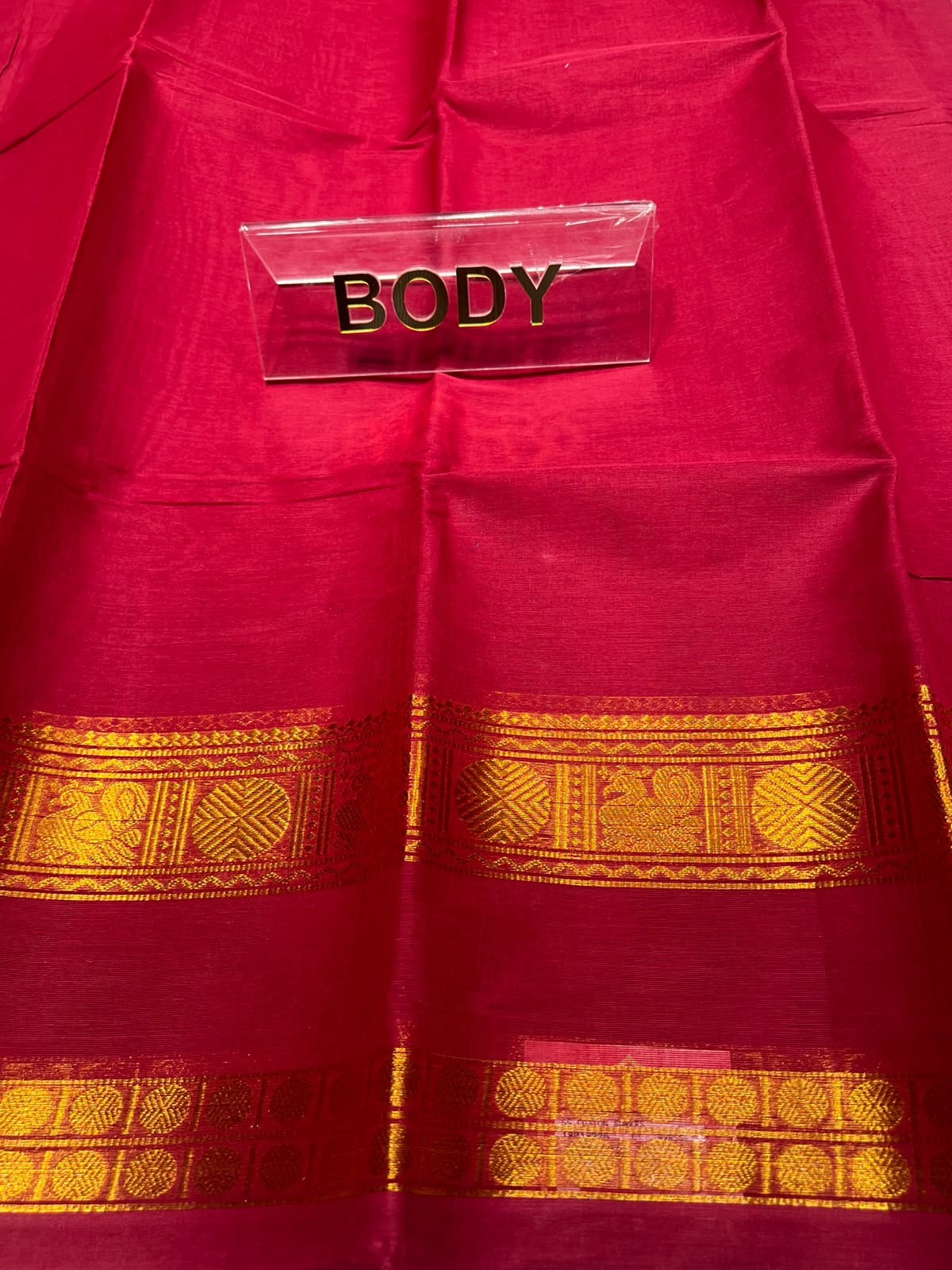 Pure Cotton Silk Saree