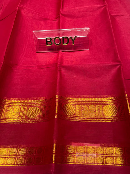 Pure Cotton Silk Saree