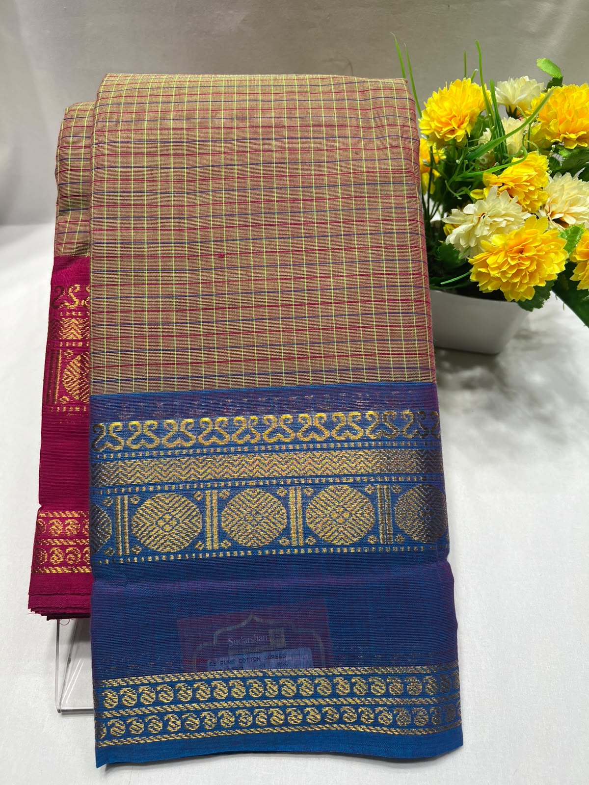 Pure Cotton Silk Saree