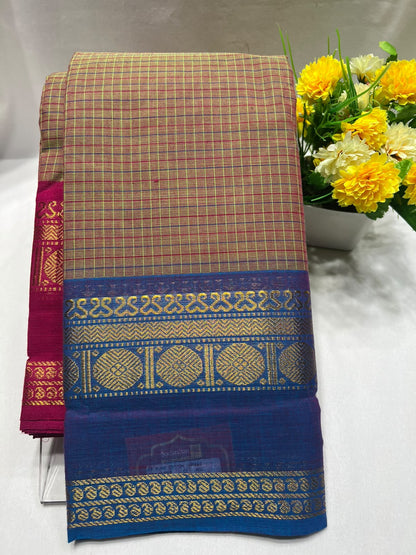Pure Cotton Silk Saree