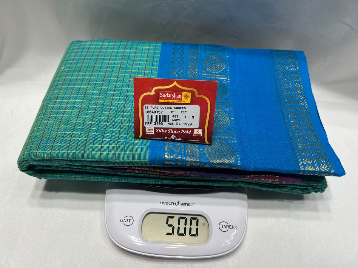 Pure Cotton Silk Saree