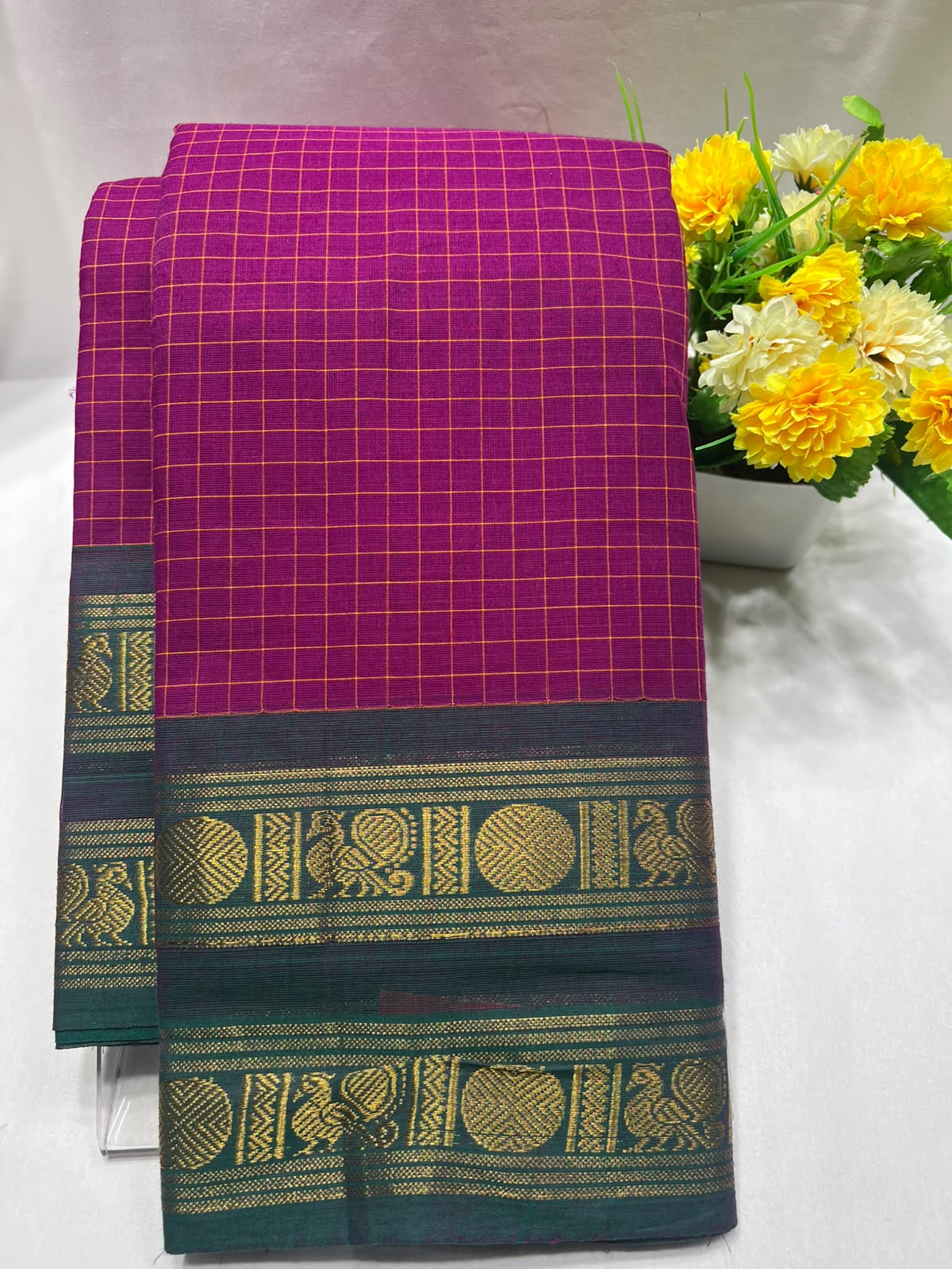 Pure Cotton Silk Saree