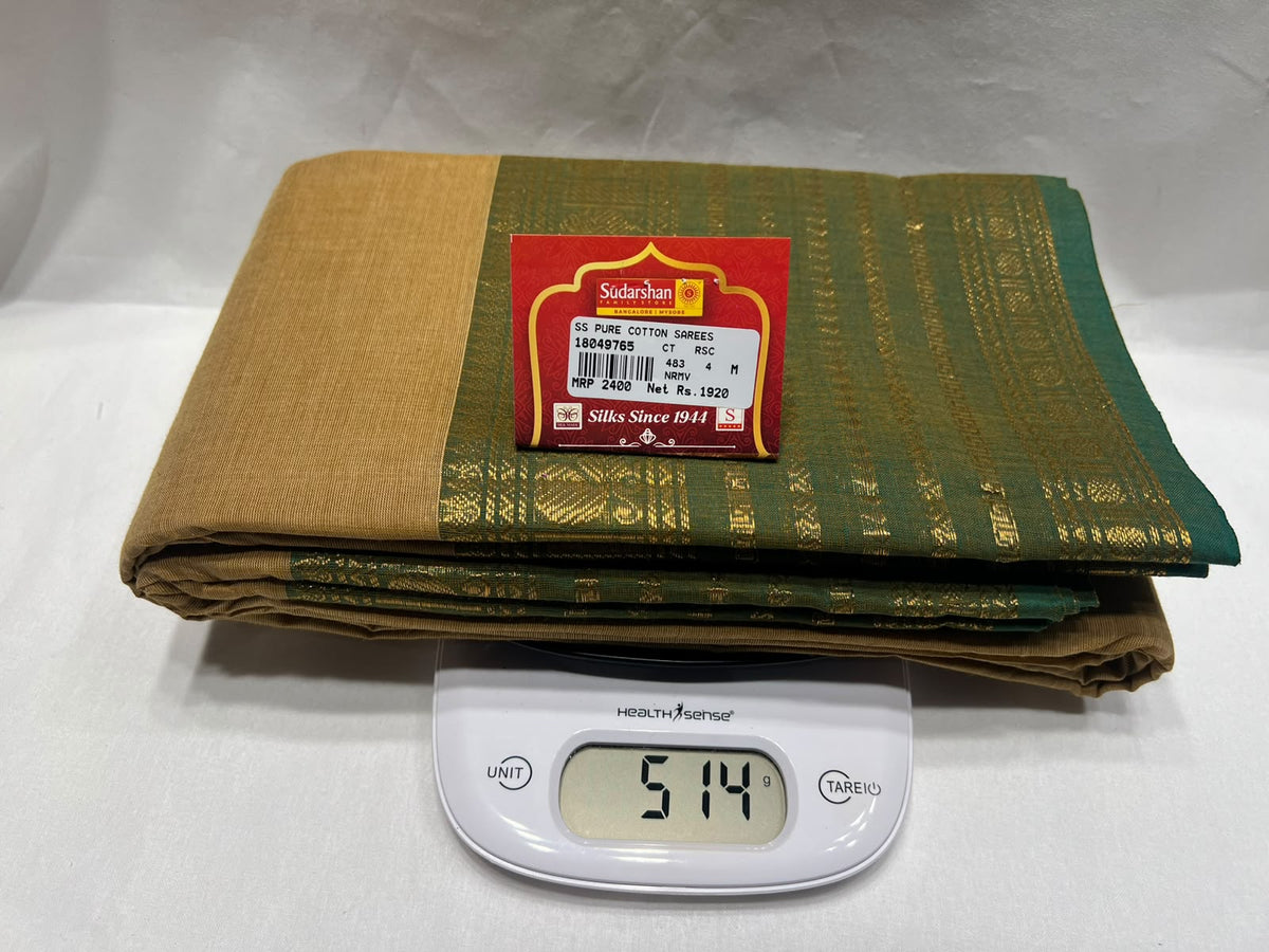 Pure Cotton Silk Saree