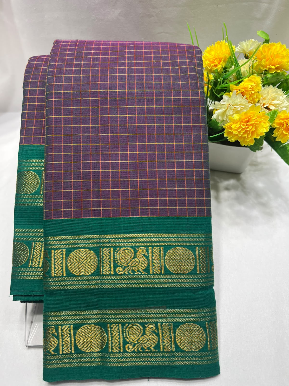 Pure Cotton Silk Saree
