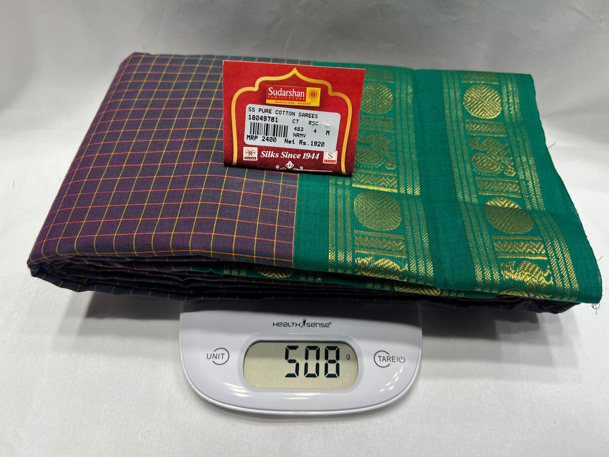 Pure Cotton Silk Saree