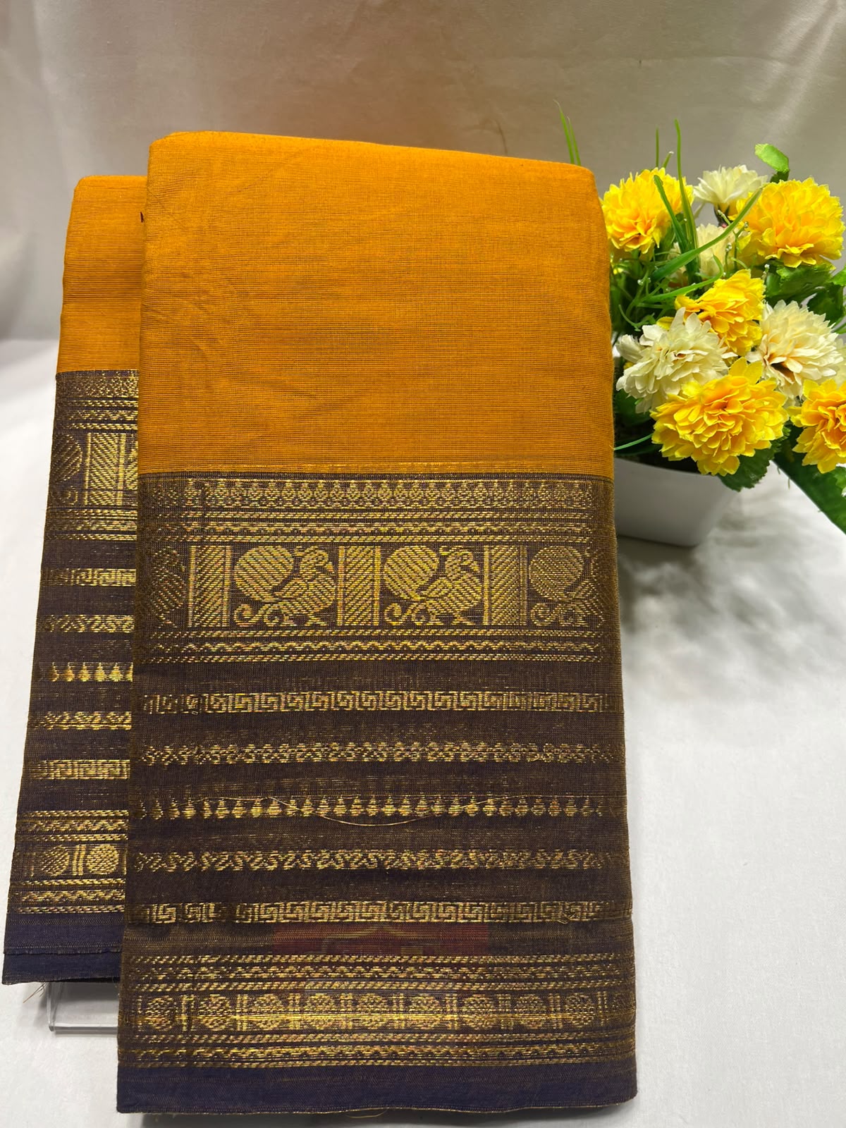 Pure Cotton Silk Saree