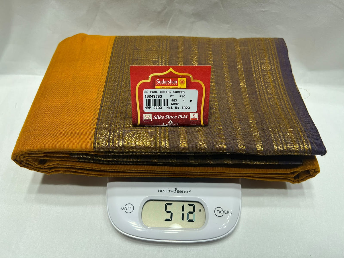Pure Cotton Silk Saree