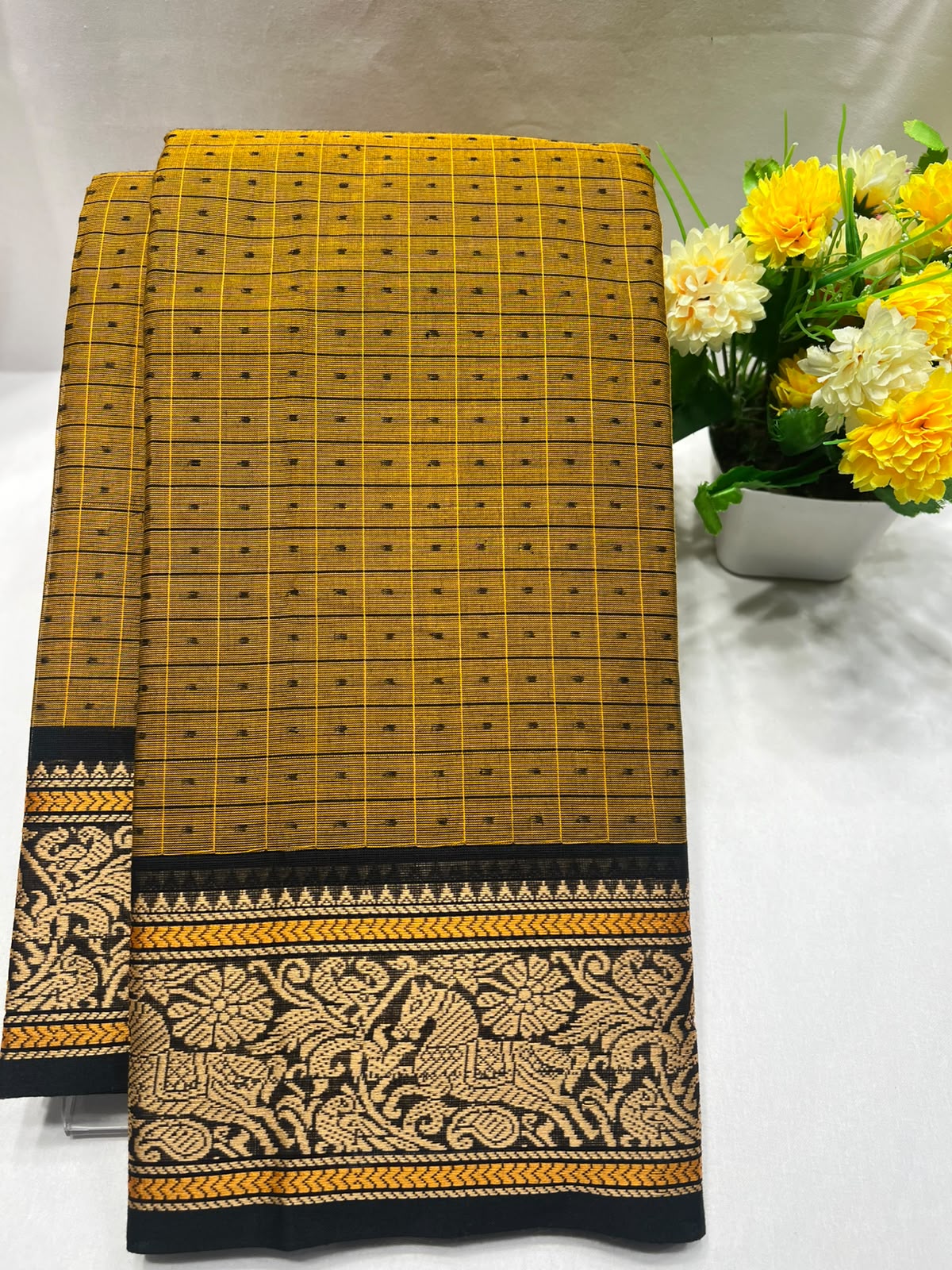 Pure Cotton Silk Saree