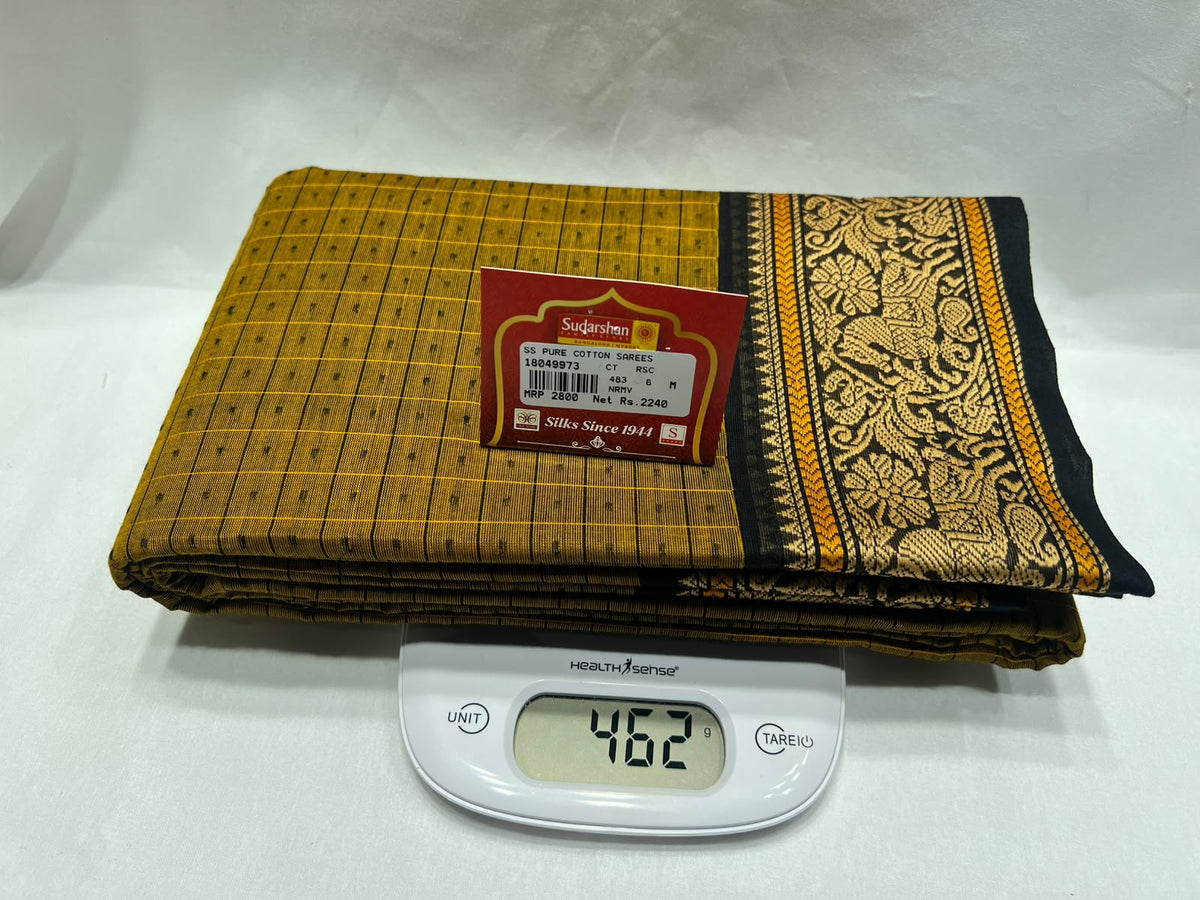 Pure Cotton Silk Saree