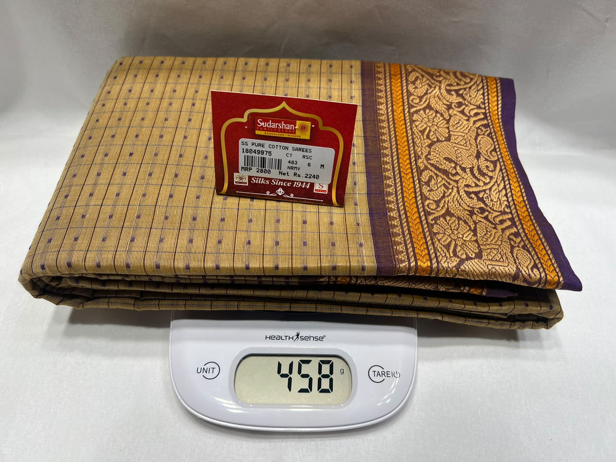 Pure Cotton Silk Saree