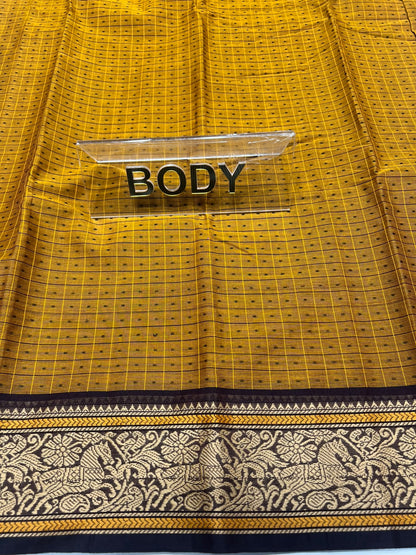 Pure Cotton Silk Saree