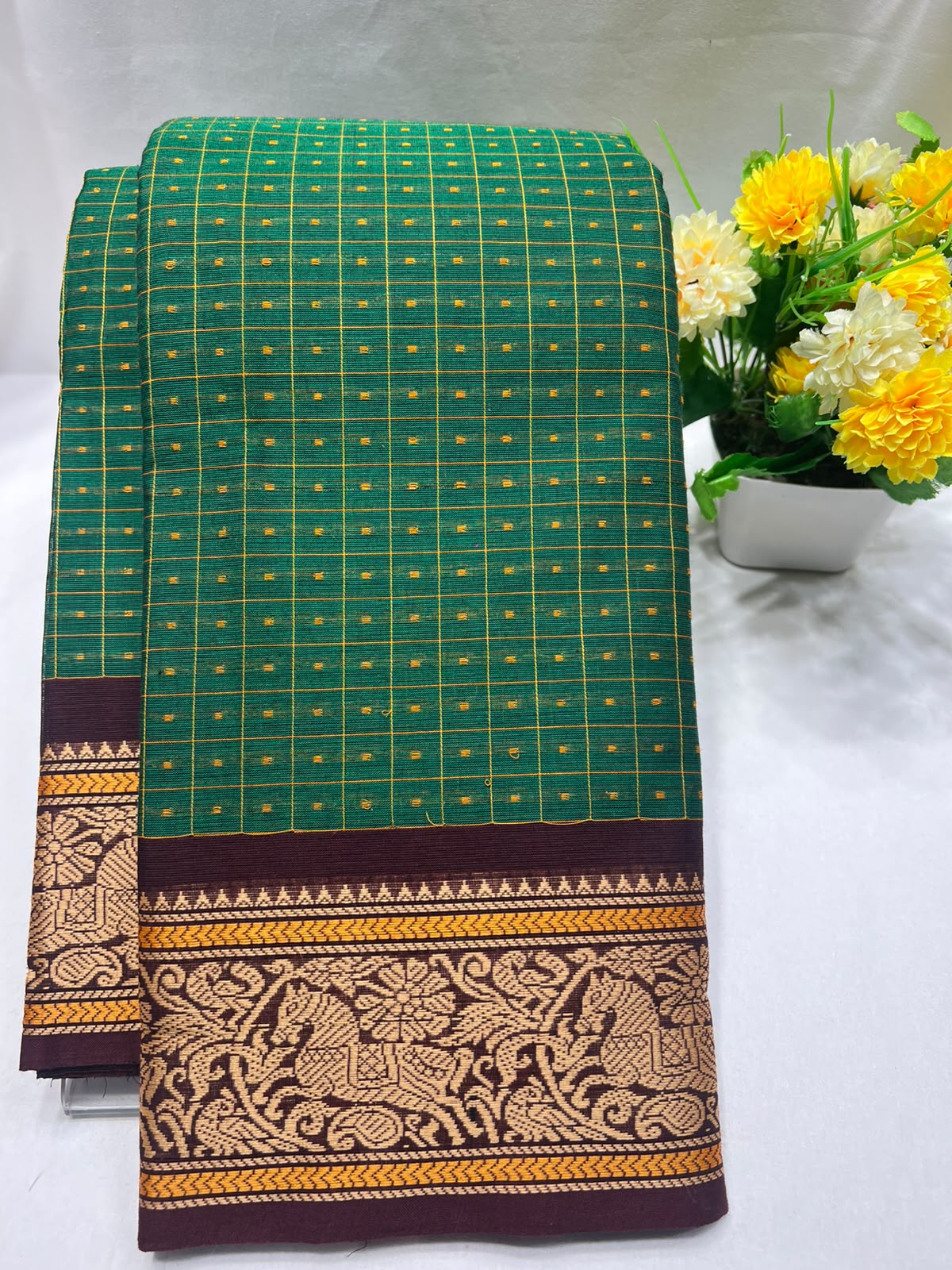 Pure Cotton Silk Saree