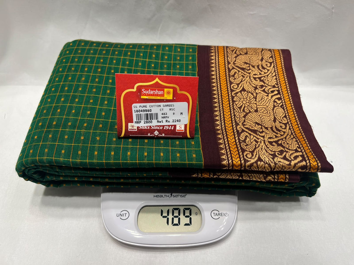 Pure Cotton Silk Saree