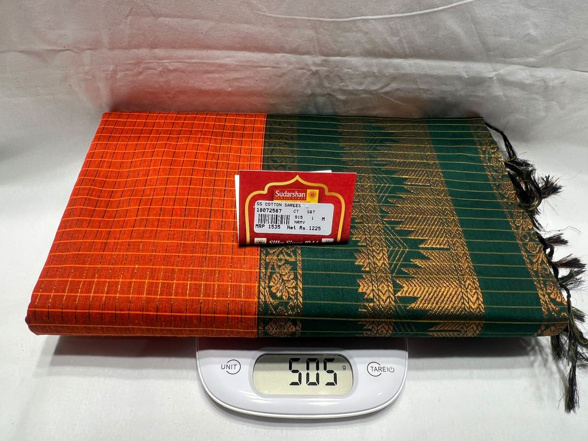 Pure Cotton Silk Saree