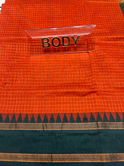 Pure Cotton Silk Saree