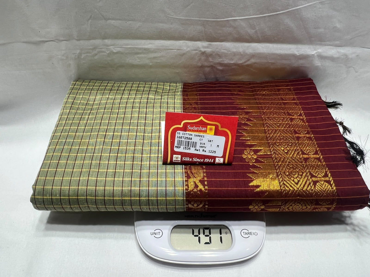 Pure Cotton Silk Saree