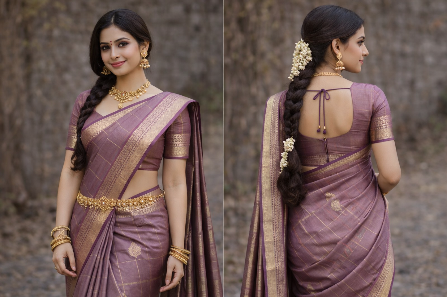 Pure Mysore Silk Saree.
