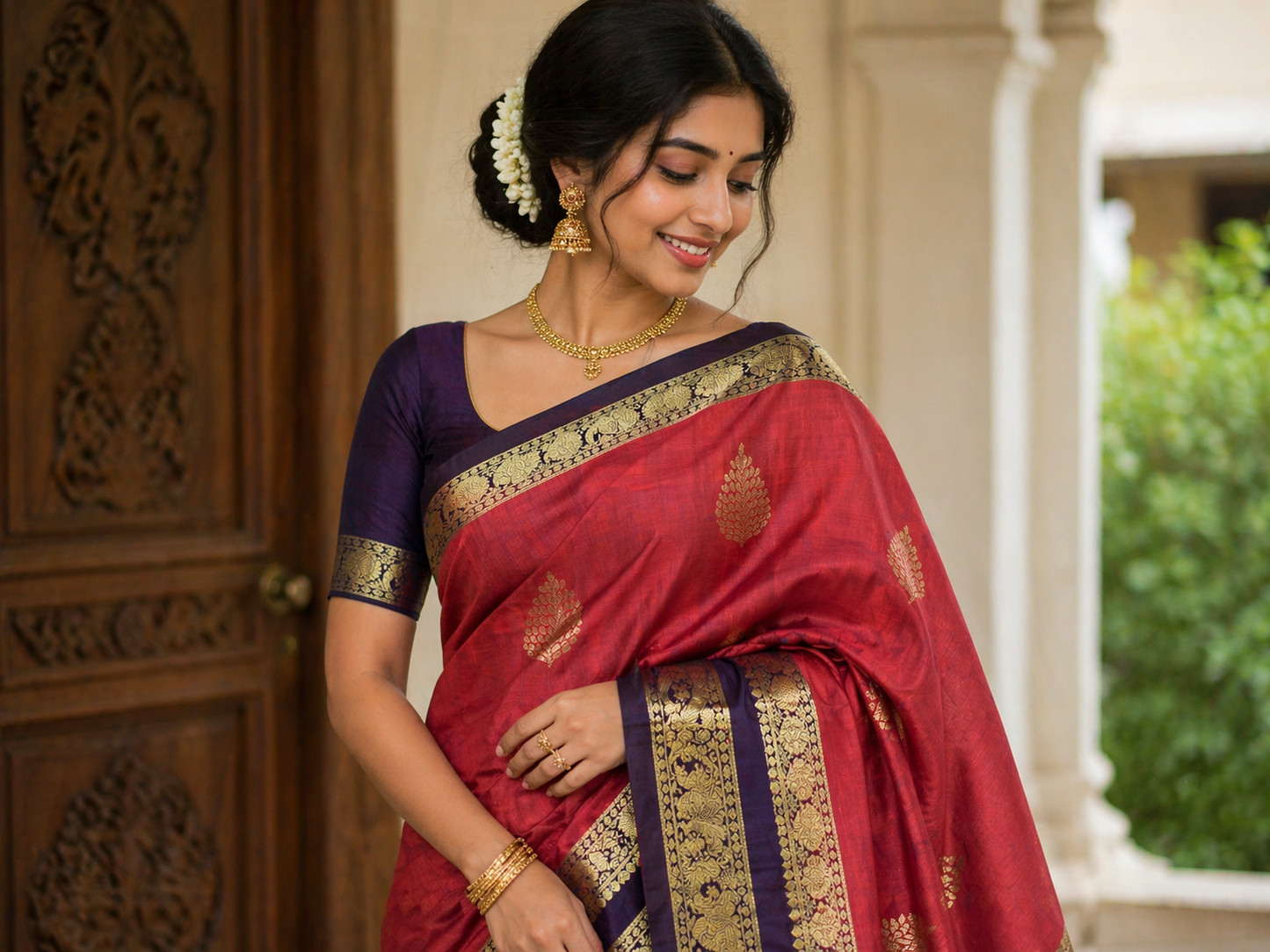 Pure Kanchipuram Silk Saree