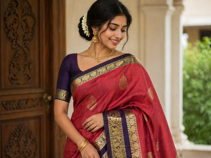 Pure Kanchipuram Silk Saree