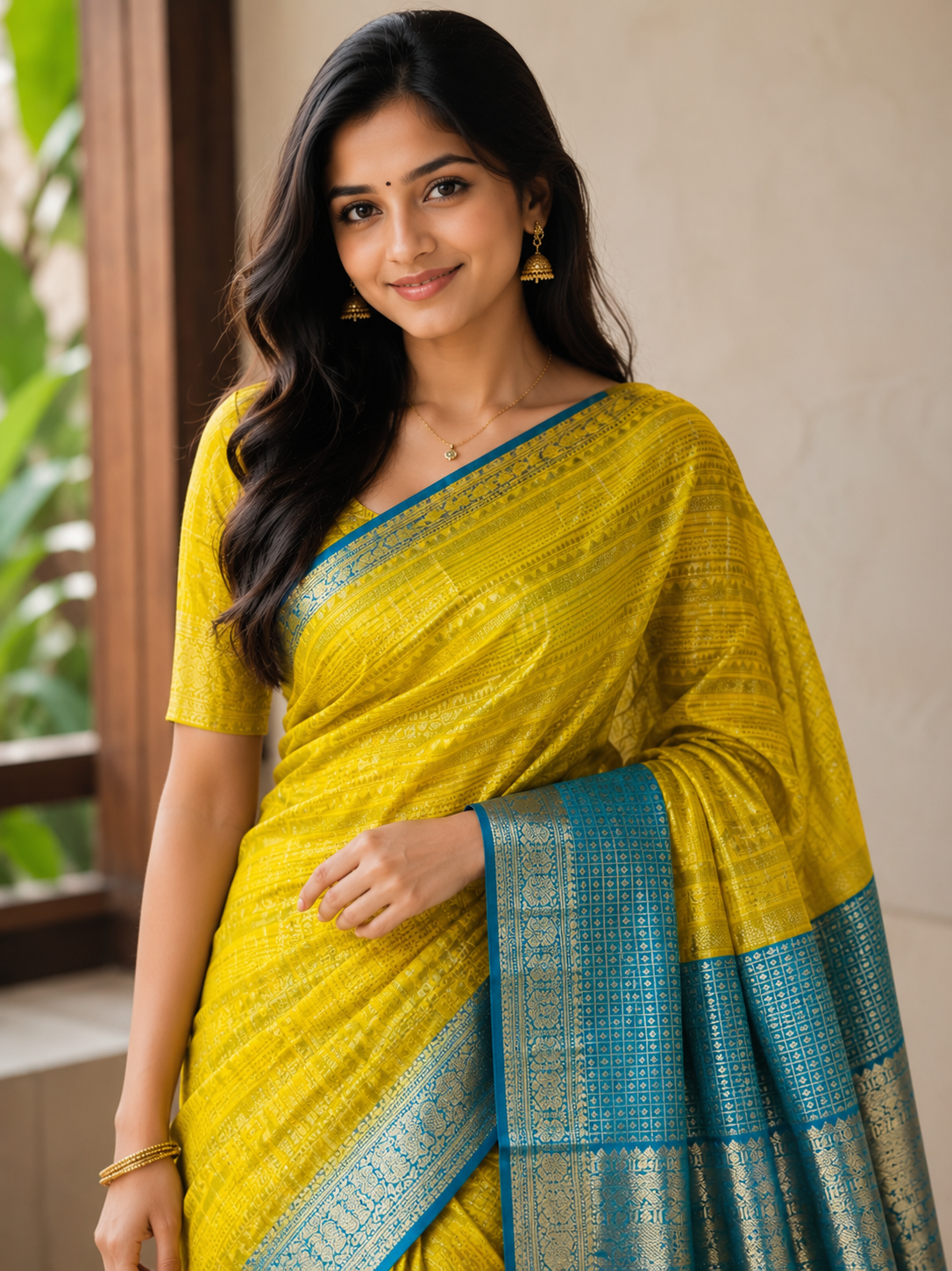Pure Kanchipuram Silk Saree