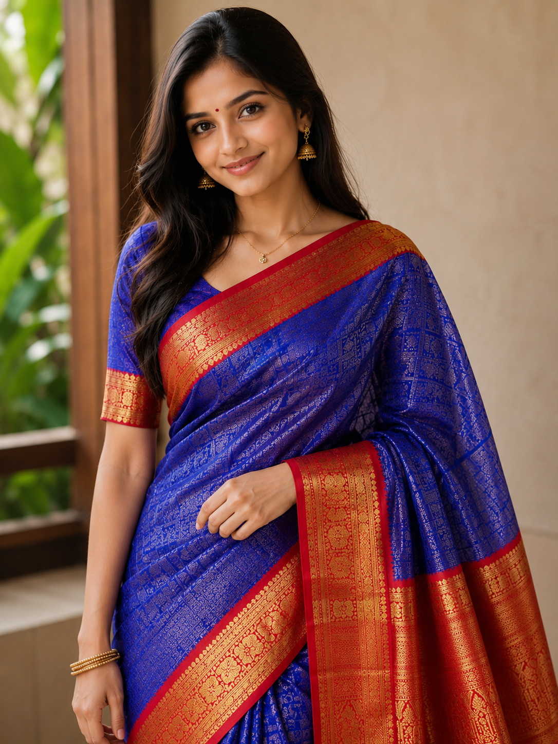 Pure Kanchipuram Silk Saree