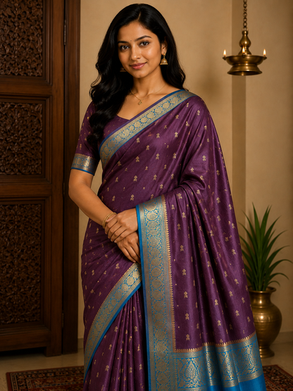 Pure Mysore Silk Saree.