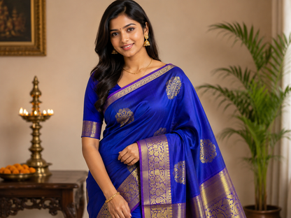 Pure Kanchipuram Silk Saree