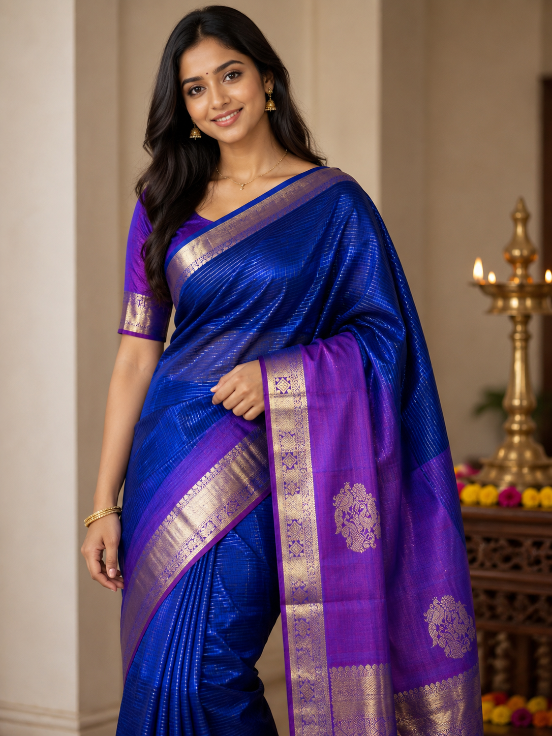 Pure Kanchipuram Silk Saree