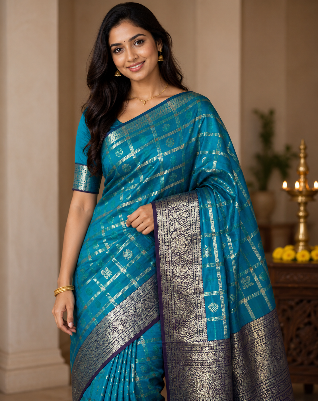 Pure Kanchipuram Silk Saree