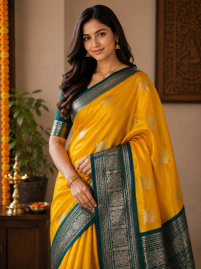 Pure Kanchipuram Silk Saree