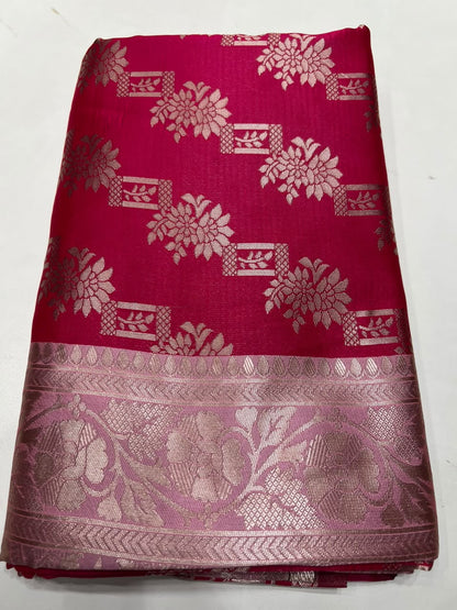 Combo Offer Get 3  Art Silk Saree's At 1099/-