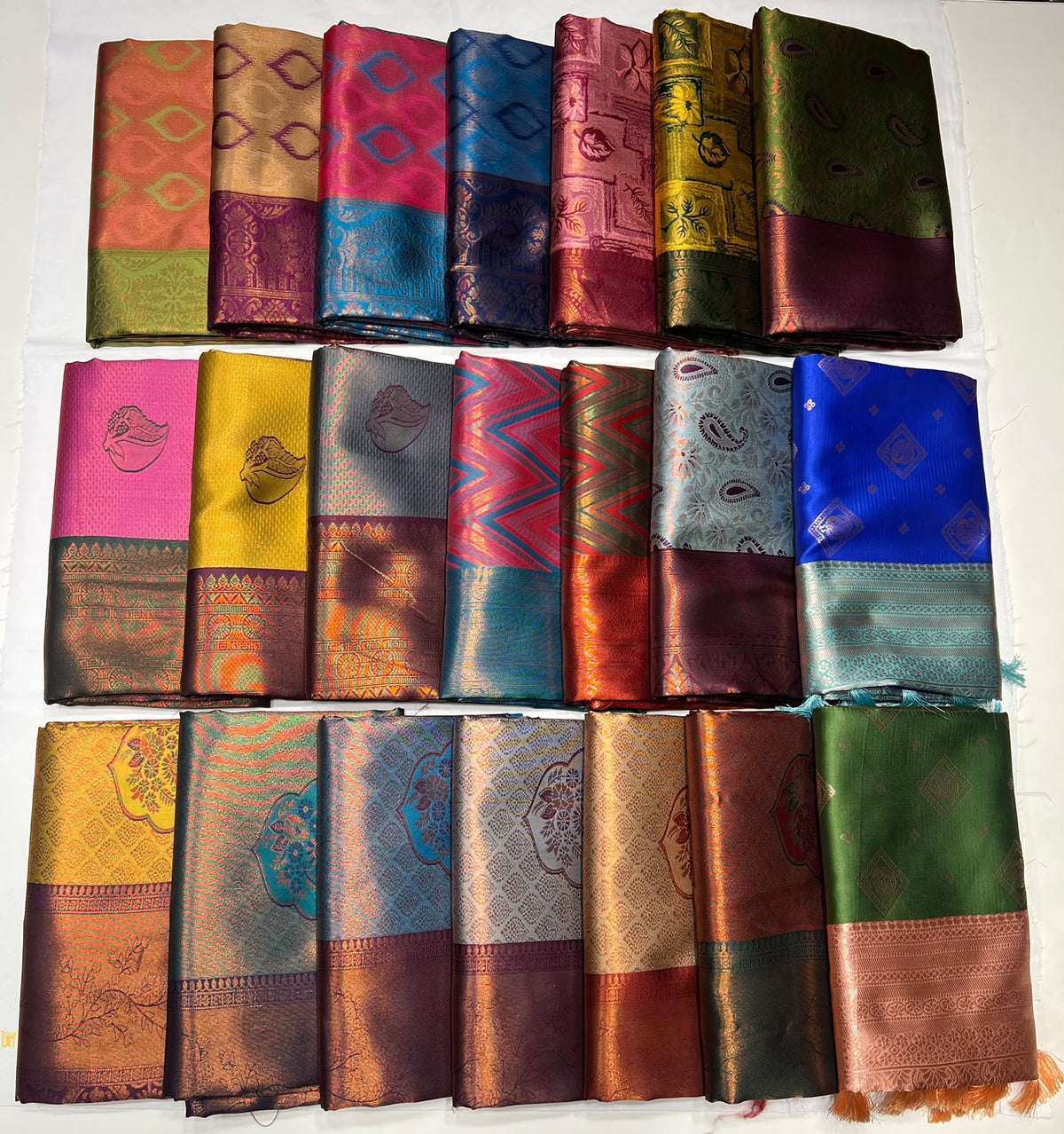 Combo Offer Get 3  Art Silk Saree's At 1099 /-