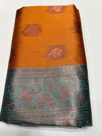 Combo Offer Get 3  Art Silk Saree's At 1199/-