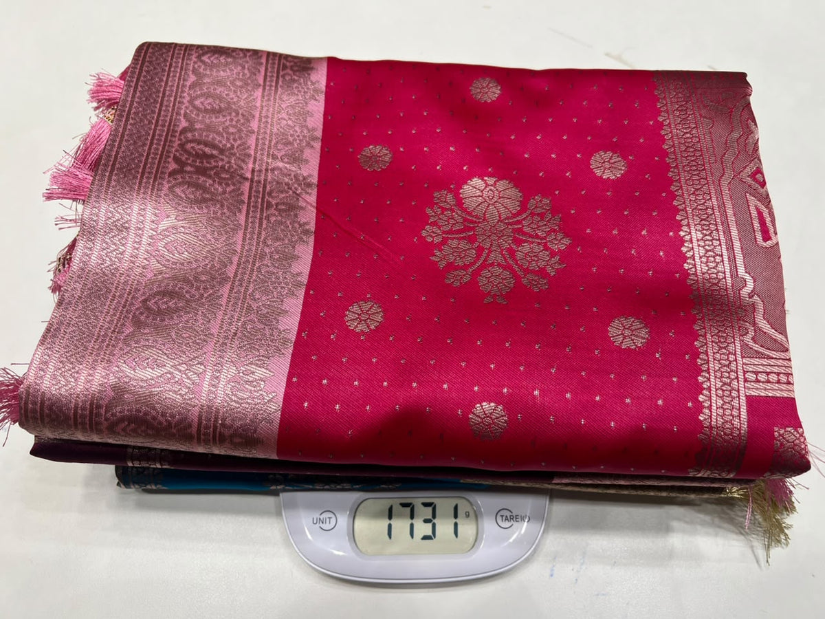 Combo Offer Get 3  Art Silk Saree's At 1199/-