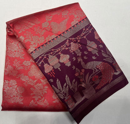 Combo Offer Get 3  Art Silk Saree's At 1499*3